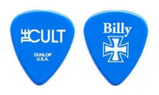 The Cult Billy Duffy Blue Guitar Pick 2012 Choice of Weapon Tour