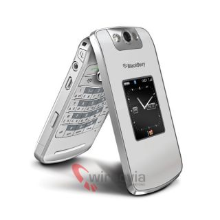 New Unlocked Blackberry 8220 Pearl White Color GSM Wifi PDA Flip Smart 