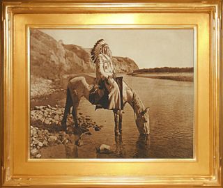 Bow River Blackfoot Edward s Curtis Native American