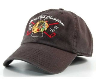 Stanley Cup Chicago Blackhawks Franchise Hat Cap L