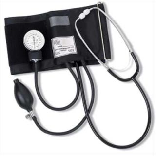 Blood Pressure Monitor &Stethoscope+adult cuff Manual Aneroid 