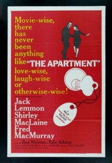 The Apartment 1sh Orig Movie Poster 1960 Billy Wilder