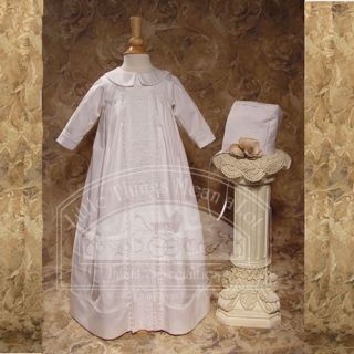 Baby Boys White Lace Bishop Baptism Outfit Gown 6M