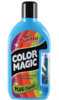 Turtle Wax Colour Magic Colour Enhancing Restore Light Blue Polish 
