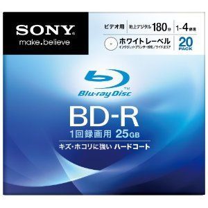 10 Sony BD R Blu Ray 25GB 4X Blank Disc ★★repacked★★