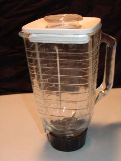   Center 16 Speed Glass Blender Pitcher with Lid Replacement Part
