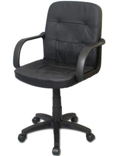 New Black Leather Office Desk or Conference Room Chair