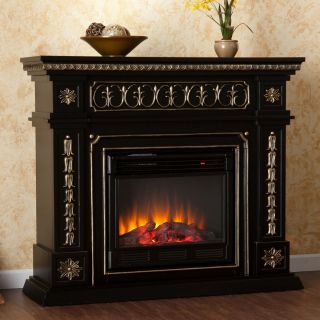 Alessia Black Electric Fireplace OS1669E