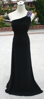 Blondie Nites $160 Black Prom Party Evening Gown 3