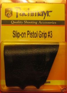 Pachmayr 3 Slip on Grip Medium with Finger Grooves