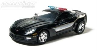 2008 08 Chevy Corvette Z06 Bloomfield Hills Michigan Police Diecast 