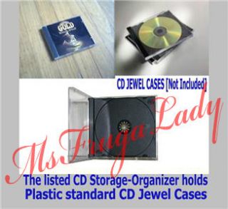 Black Wire Metal CD Jewel Case 49 Holder Storage Organizer Floor Tower 