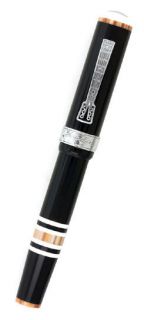 Think Pens Johnny Cash Limited Edition Rollerball Pen Black White Wood 