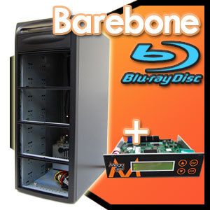 Burner 9 Bay SATA CD DVD Blu Ray Duplicator Copier Barebone Tower 