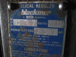 Blackmer Pump Gear Reducer Blackmer Gear Reducer