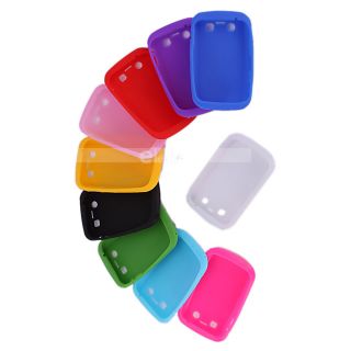 10 silicone cover cases for blackberry bold 9700