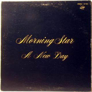 Morning Star A New Day LP Vinyl RARE Xian Folk Psych Rock Crusade PS 