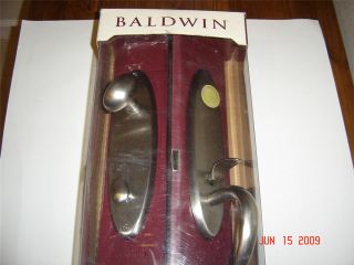 baldwin blakley handelset new in box satin nickel lifetime warranty