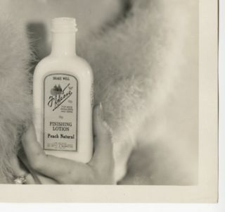 Vintage 1932 Sally Blane Beauty Photograph Flapper Finesse Lotion 