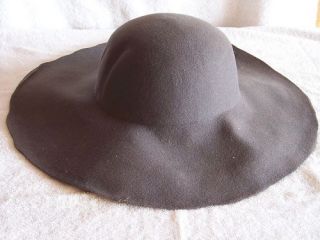  Felt Hat Blank Colonial Rev War F I War Gray 6 3 4