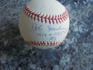 Bob Stanley Signed Autographed Baseball Boston Red Sox INSC 1979 1983 