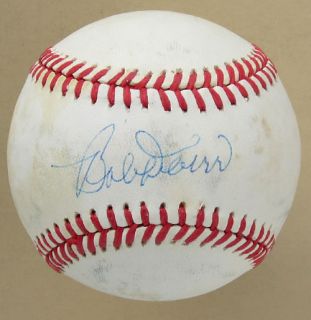 Bobby Doerr Red Sox HOF Hand Signed Official A L Bobby Brown Baseball 