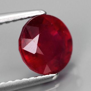   88ct 7mm Round Top Stunning Pigeon Blood Red Ruby Madagascar