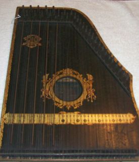 Antique Menzenhauer Guitar Zither Vintage Made in 1894