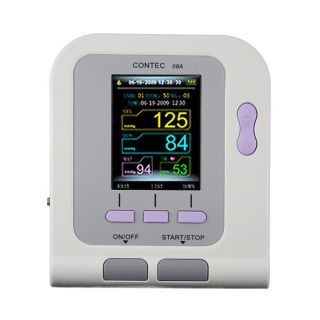 CONTEC08A Digital Blood Pressure Monitor SPO2 Probe Oximeter Pulse Ox 