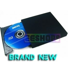    T02 4X 3D Blu Ray Burner Wirter BD RE USB External Slim DVD RW Drive