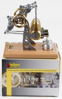 Bohm Boehm Stirling Engine HB14 for Live Steam Toys