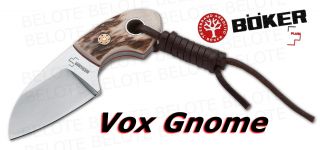 boker plus elegance voxknives gnome stag w sheath model 02bo268