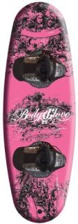 New Body Glove Bad Betty Womens Hot Pink Oval Wakeboard 136cm x 43 2cm 