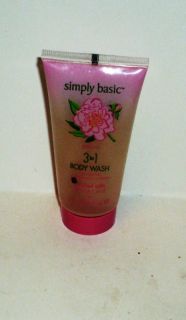 Simply Basic 3 in 1 Body Wash Shampo Conditioner Peony
