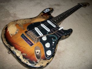     Electric   Squier   Fender   Custom Painted   SRV   Blues/ Rock