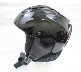 New Allpro Ski Snowboard Winter Sports Helmet Black s M XL 53cm 55cm 