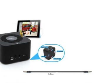 Bluetooth V3 0 Portable Wireless Stereo Travel Speaker Radio Car Kit 
