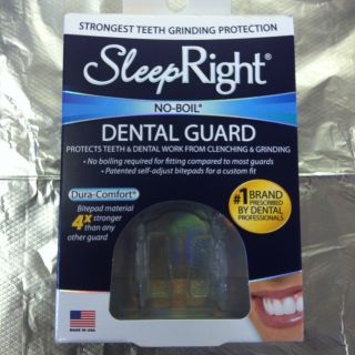 SleepRight No Boil Dental Guard 4X Stronger  FACTORY SEALED  BRAND 