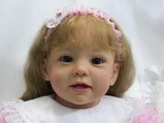 Beautiful Lifelike Reborn Toddler Bonnie The Cradle
