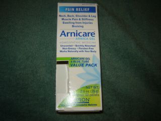 Boiron Arnicare Arnica Gel Pain Relief & Blue Tube Homeopathic 