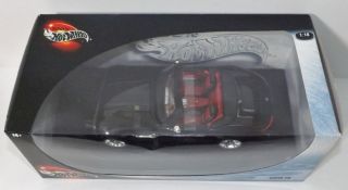 Hot Wheels BMW Z8 Diecast 1 18 Scale Car Black and Red Interior New in 