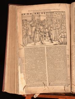 1583 Foxes Booke of Martyrs Actes and Monuments Printd John Daye 