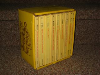 Little House on The Prairie Books Laura Ingalls Wilder Boxed 