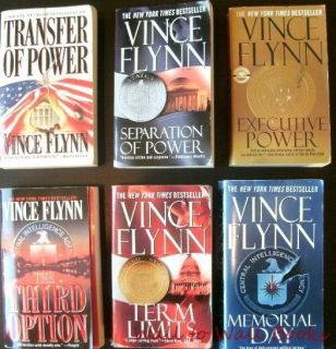 vince flynn 12 political thriller paperback books featuring cia super 