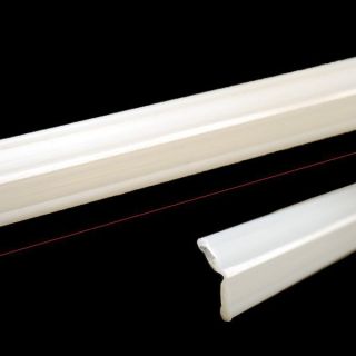   900114 Opaque White 1 inch Flex Boat Windshield Plastic Hinge
