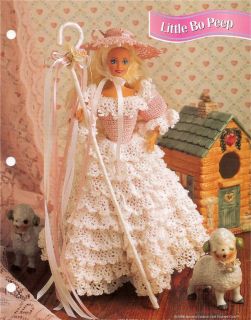 Little Bo Peep Fashion Doll Crochet Pattern