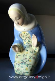 Madonna Lenci Paola Bologna 1936 Figura in Ceramica