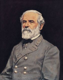 General Robert E. Lee ★★★TOP handpaint OIL Painting★FREE 