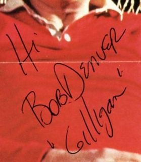 Bob Denver Authentic Original Signed Image Autographed Gilligans 