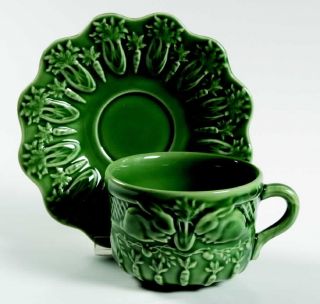 manufacturer bordallo pinheiro pattern rabbit green piece cup and 